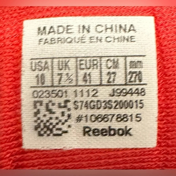 Reebok Women Size 10 Crossfit Nano 2.0 Training Shoe Red - Picture 6 of 6